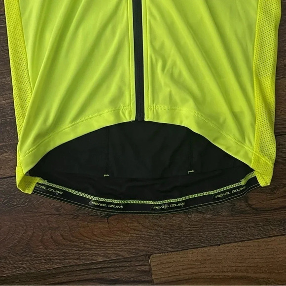NWT Pearl Izumi Men’s Small Elite Pursuit Jersey Style Green Yellow Flourescent - Picture 9 of 11